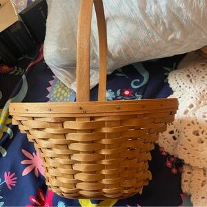 Longaberger Classic Tan Woven Easter Basket